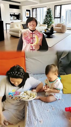 Baby playing with mom is so funny!!😂 こっそり食べ物を奪おうとする🤣💕