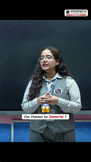 Can Humans Achieve Immortality😱? Science Answers! #Shorts #Science #class10 #pw #physicswallah