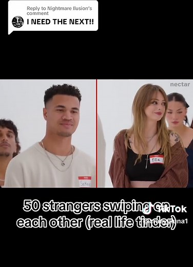 Real Life Tinder: 50 Strangers Swiping on Each Other