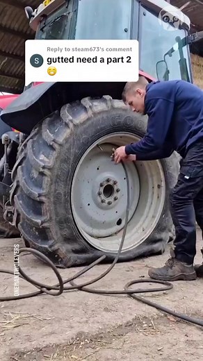 2.4K views | Changing old tractor tires into new ones Partner: onemantwolevers | Lady Panda | Facebook