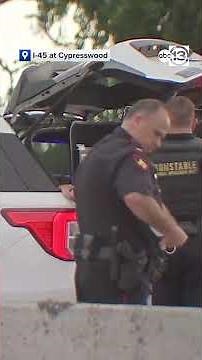 I-45 shut down due to armed woman experiencing mental health crisis, HCSO says