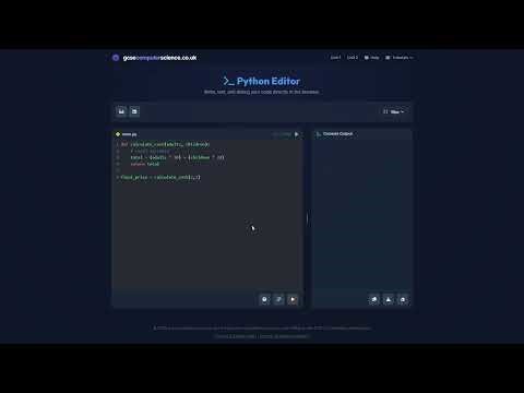 Python Functions & Return Values | OCR GCSE Computer Science (J277)