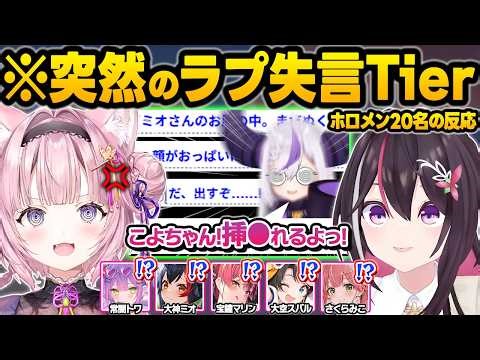 欲望剥き出しの問題発言を配信してしまった結果...ホロメン達に最高にキモがられてしまうラプ様ｗｗ非公式wiki面白反応まとめ【博衣こより/AZKi/常闇トワ/さくらみこ/ホロライブ/切り抜き】