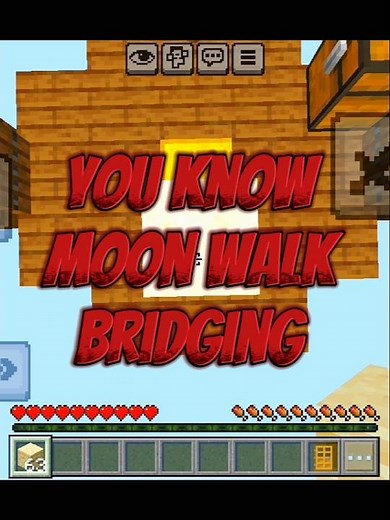 "Master Moonwalk Bridging Like a Pro!"#minecraft #shorts