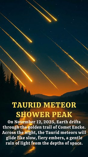 On the night of November 12, prepare for a celestial show: the Taurid...