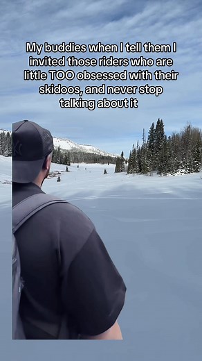 5.7K views · 38 reactions | bro… we do not care what you ride.. #snowmobiling #snowmobile #polarissnow #skidoo | Makell Darley | Facebook