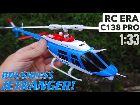 Bell 206 Jet Ranger! RC ERA RTF C138PRO Unboxing & First Flight