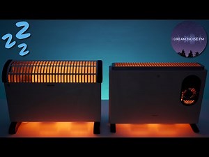 Twin Convector Heater White Noise | Cozy & Soothing ASMR for Sleep