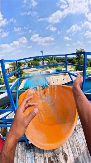 bella ciao water park lovely crazy Chasing slide POV 🤩 #waterslide #slide #viral