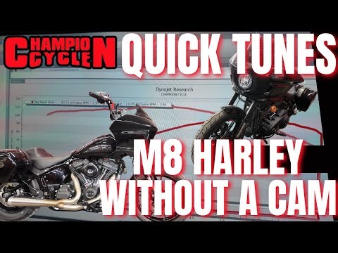 M8 HARLEY WITHOUT A CAM? HP?