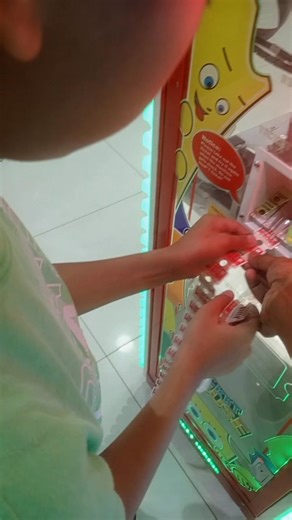 Ticket counting machine! #QuantumArcade #originalcontent #originalvideo | Lailanie Caranto Paz