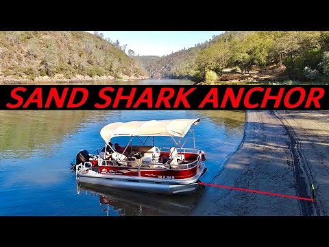 Sand Shark Anchor Review Super Sport Auger Boat Anchor - Pontoon Life