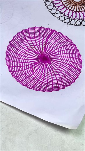 Oddly satisfying and relaxing Spirograph art 🖼️ #oddlysatisfying #spirographart #art #spirograph #pattern