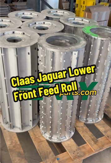 Claas Jaguar Lower Front Feed Roll Replacement Available