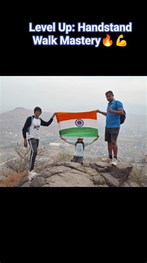 I’m taking my handstand walk to the next level—every step is a challenge, every balance is a win.