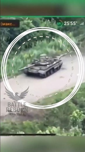 Russian Tank Hits Mine and Explodes – Crew Flees!................/..............................?