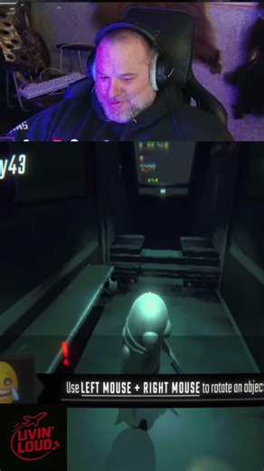 Streamer Plays Alien Platform Game, Hilarious Fails Ensue! #shorts