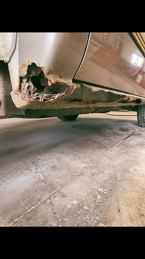 Cab corner rocker replacement Silverado #chevy #silverado #foryou #foryoupage #foryourpage #4you #4upage #rust #rustbelt