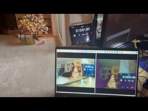 Sending dual video streams to laptop using TCP | Raspberry Pi 5