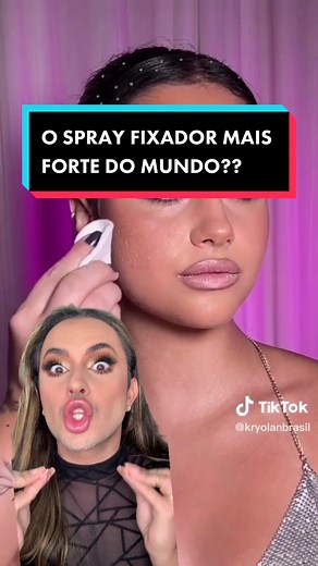 Teste do Spray Fixador KRYOLAN: A Maquiagem Perfeita