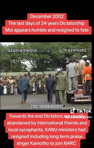 Kenyan Politics: Transition of Power and Presidential Support