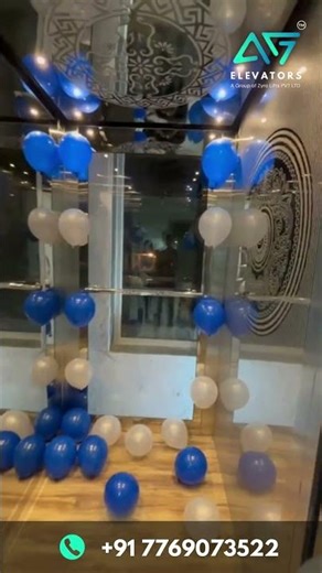 SS 304 Pro Cabin Elevator with Biometric COP Panel | Luxury Smart Lift #BiometricElevator