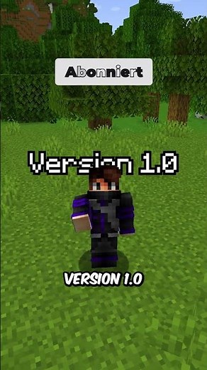 Was war die allererste Struktur in Minecraft?