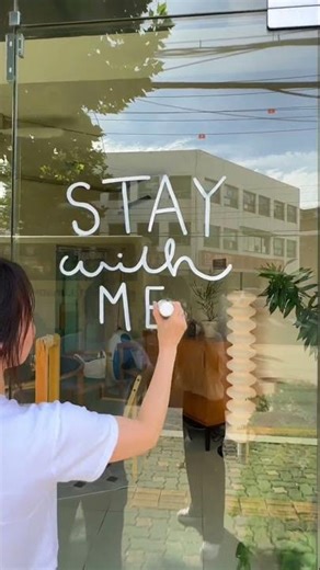 가게 유리창에 글씨쓰기 Window Lettering #paintingonglass