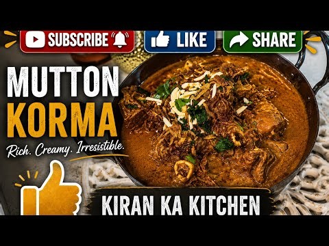 Easy Mutton Korma Recipe #muttoncurry#easyrecipes #homemaderecipe #pakistan