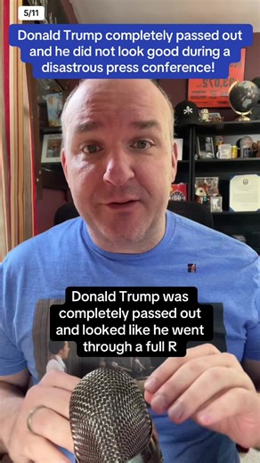 Donald Trump's Health During Press Conference