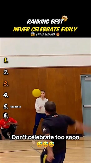 Ranking The BEST Never Celebrate Too Early Moments