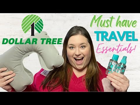 DOLLAR TREE TRAVEL ESSENTIALS, PACKING & ORGANIZING | CHEAP TRAVEL ESSENTIALS