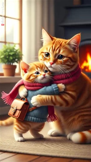 Mother Cat's Love | Nursing Her Kitten Back to Health