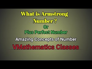 What is Armstrong Number ? | Armstrong Number in hindi | Armstrong Number in mathematics |