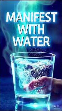 Water Manifestation Technique | Manifest Anything with Water Energy