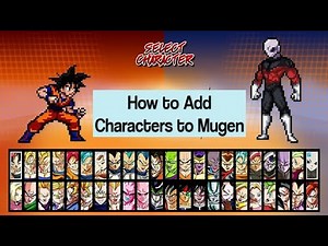 How To Add Character To Mugen Game