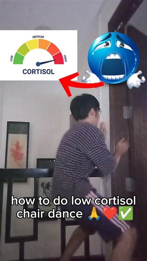 low cortisol chair dance tutorial ❤️✅ #viral #shorts #memes #chairdance
