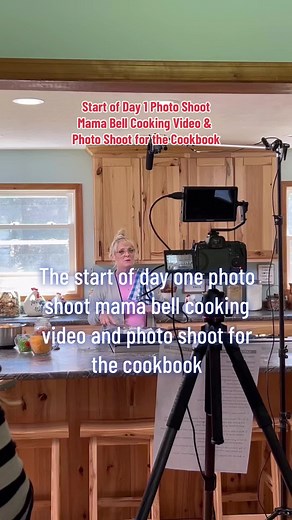 Mama Bell Cooking Video & Photo Shoot for Cookbook