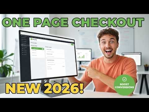 How To Get Shopify One Page Checkout NEW UPDATE!