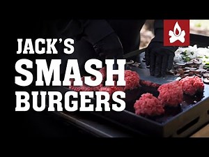 Jack's Smash Burgers on a Flat Top Grill