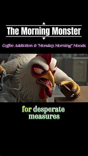 POV: Don't Talk to Me Until I've Had Coffee 🚫🐔 #shorts #Shorts #Relatable #Coffee