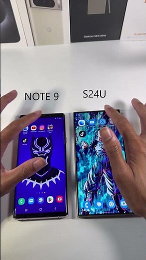 Samsung Galaxy Note 9 VS Samsung Galaxy S24 Ultra Speed Test!