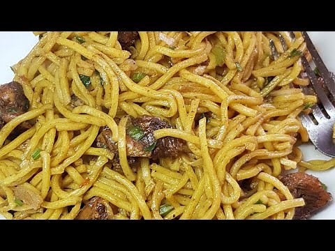Chicken Chowmein, step by step Recipe Video II Real Nice Guyana (HD)
