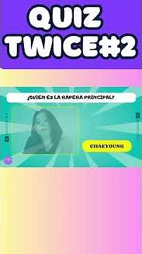 💘 TWICE QUIZ CHALLENGE |¿Cuánto sabes de TWICE?🔥#2