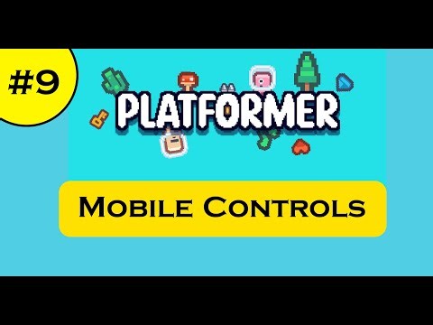 GDevelop 5 Platformer Tutorial #9 | Mobile Controls