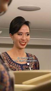 Singapore Airlines INTENSE Flight Attendant training 😳 #singaporeairlines #flightattendant