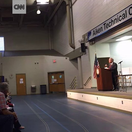 Rep. Joe Wilson, who once heckled Barack Obama by yelling, "You lie!" got a taste of his own words Monday night when angry constituents at a town hall shouted the phrase. | CNN