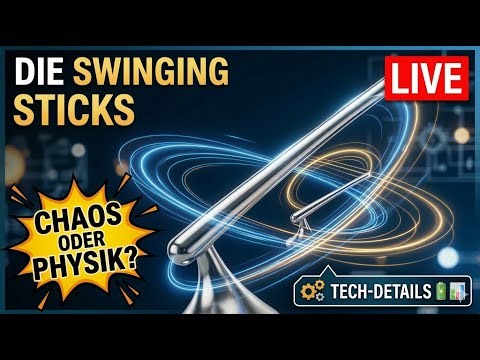 LIVE: The Swinging Sticks - Physikalische Ästhetik 🌀✨