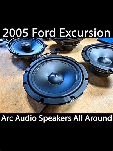 2005 Ford Excursion - Upgrading with Arc Audio Speakers