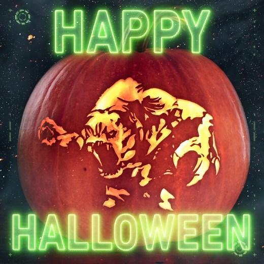 Jabba’s favourite pet, in pumpkin form. We’d love to see your Star Wars inspired Halloween creations! | Star Wars